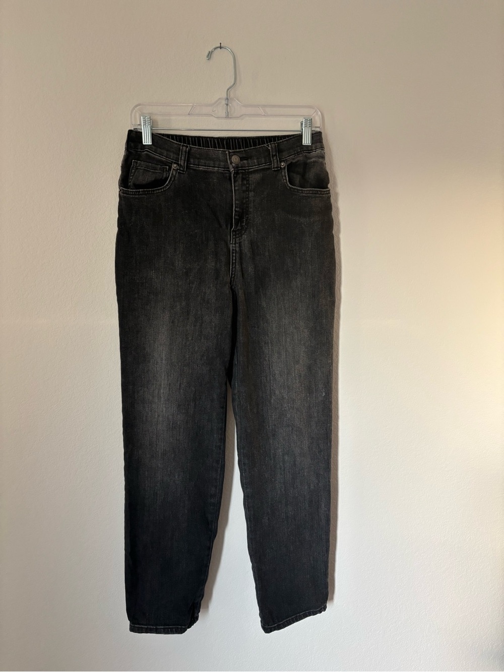 Cat & Jack High-Rise Straight Jeans - Black